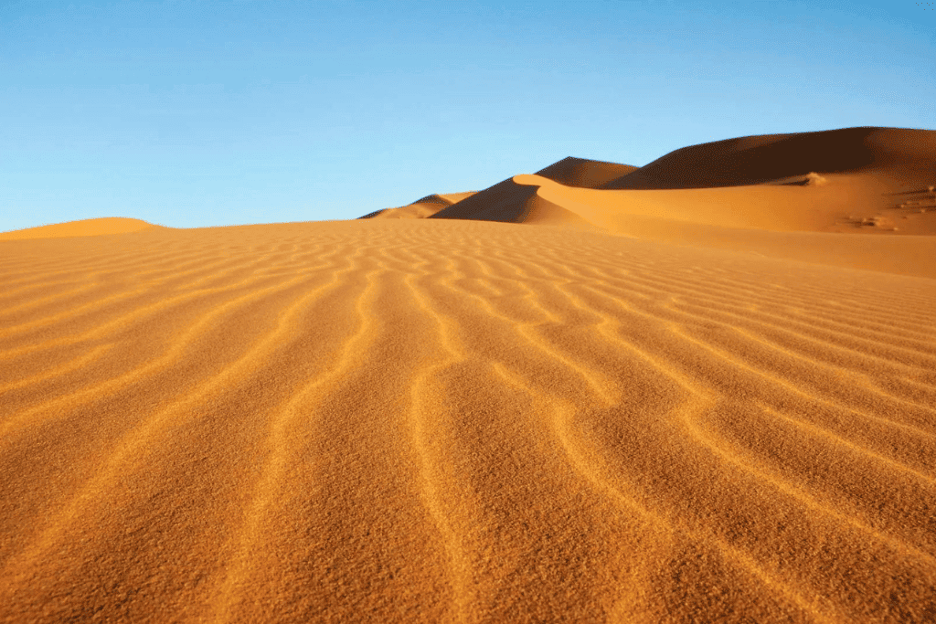 Sahara Desert land features