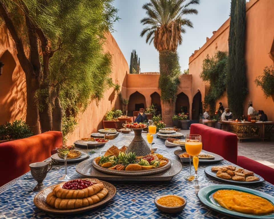 Brunch in Marrakech