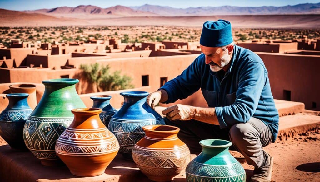 Artesanía del pueblo de Tamegroute